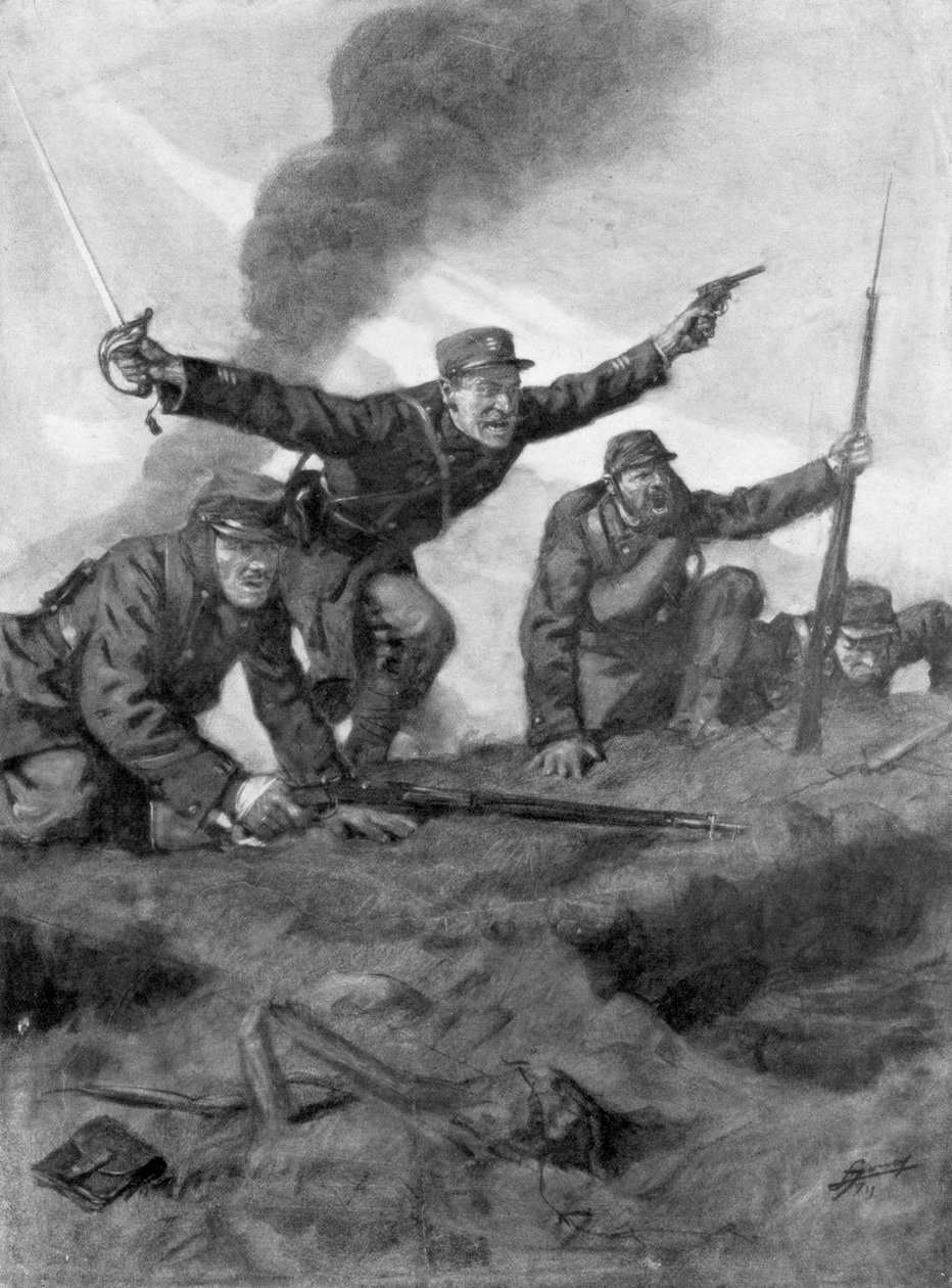 Over the Top, 16. februar 1915, 1926. av Lucien Jonas
