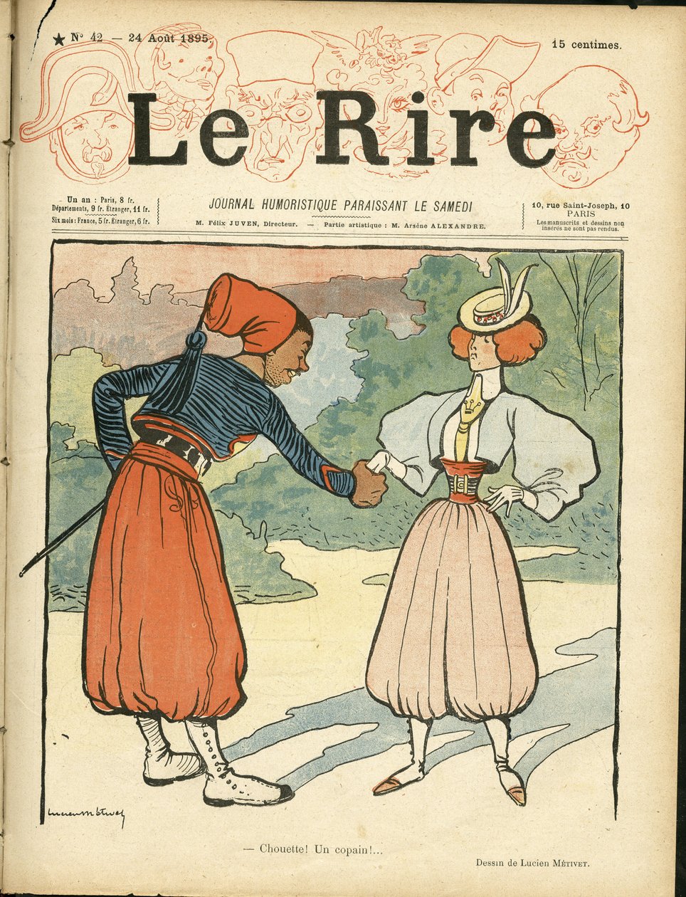 Cover av "Le Rire" av Lucien Metivet