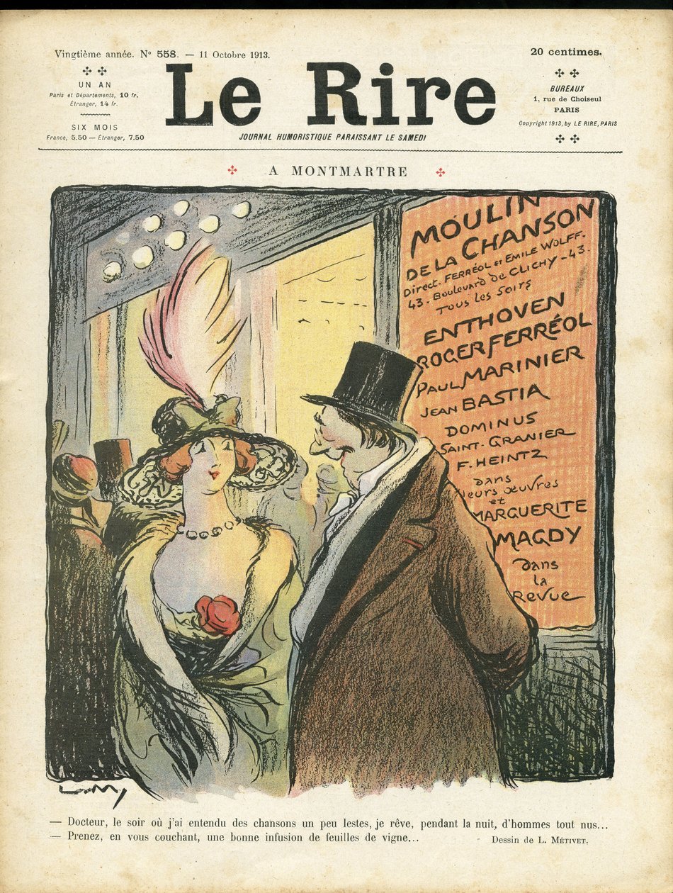 Cover av Le Rire av Lucien Metivet