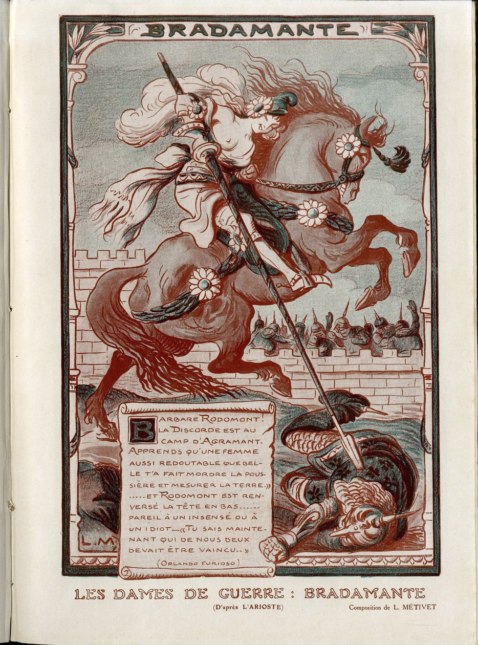 Illustrasjon i "Fantasio" av Lucien Metivet