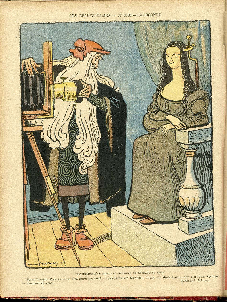 Illustrasjon i Le Rire av Lucien Metivet