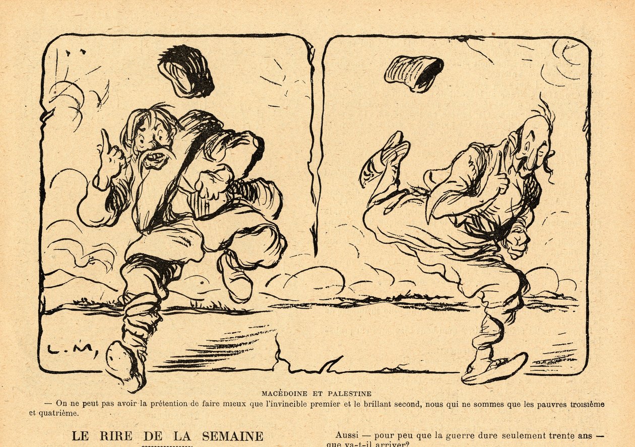 Le Rire rouge, satirisk i svart-hvitt av Lucien Metivet