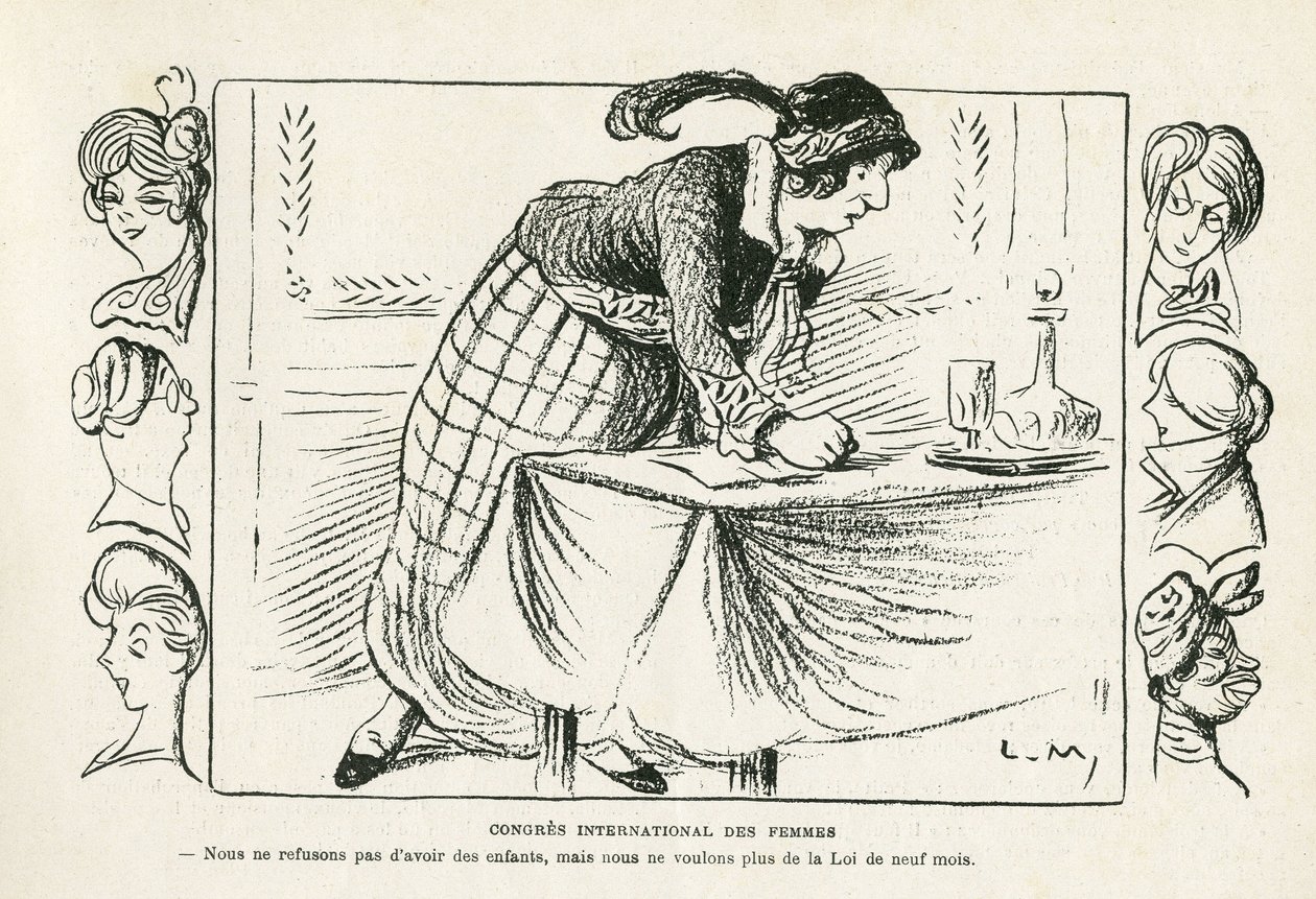 illustrasjon i Le Rire av Lucien Metivet