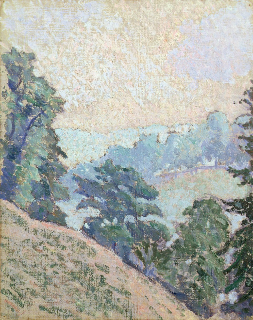 Brookleton Dale, Youlgrave, Derbyshire av Lucien Pissarro