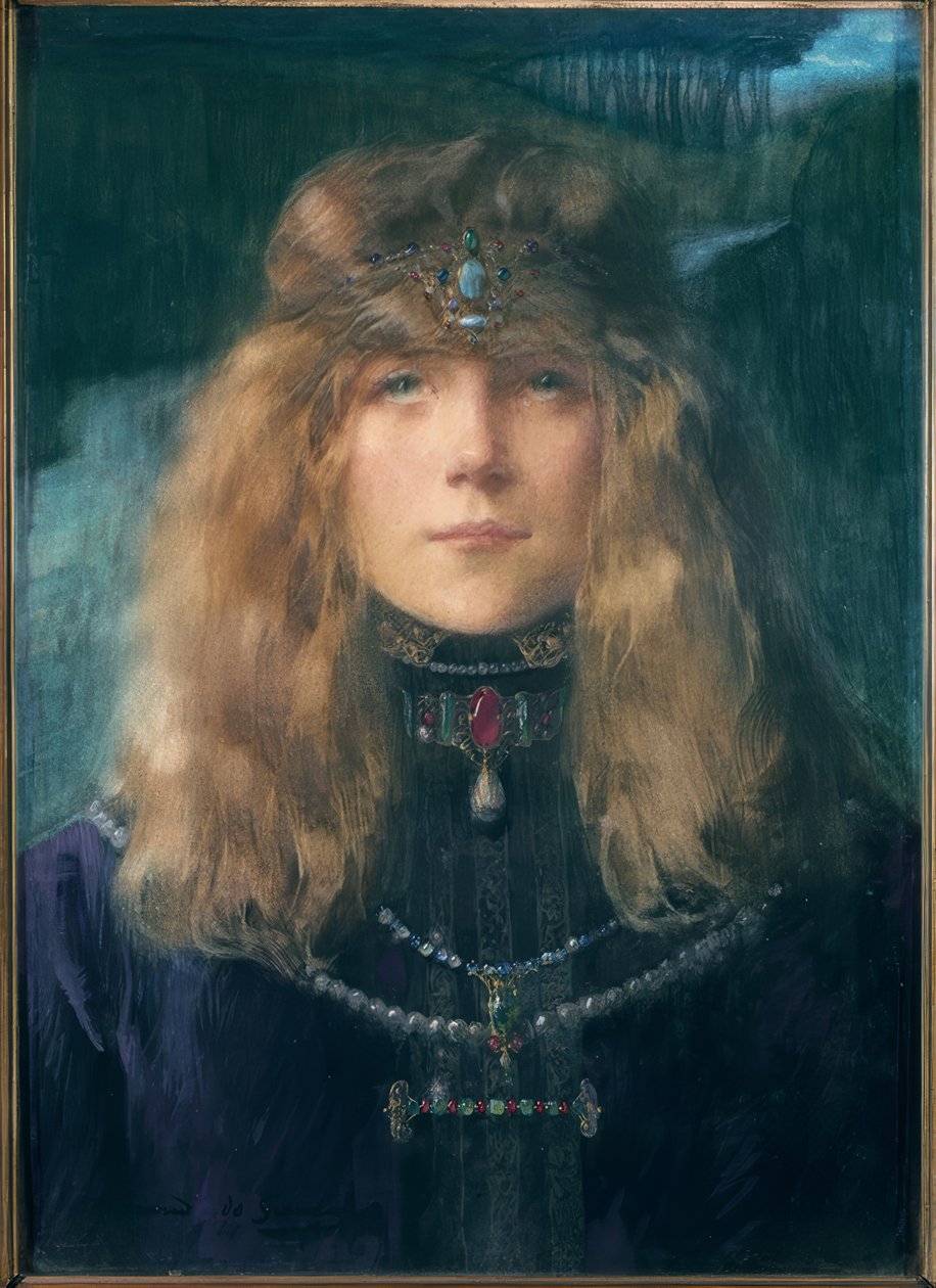 Ung prinsesse av Lucien Victor Guirand de Scevola