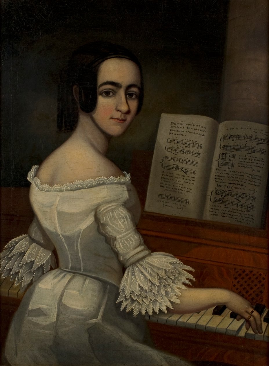 Selvportrett av Lucinda Redmon Orear