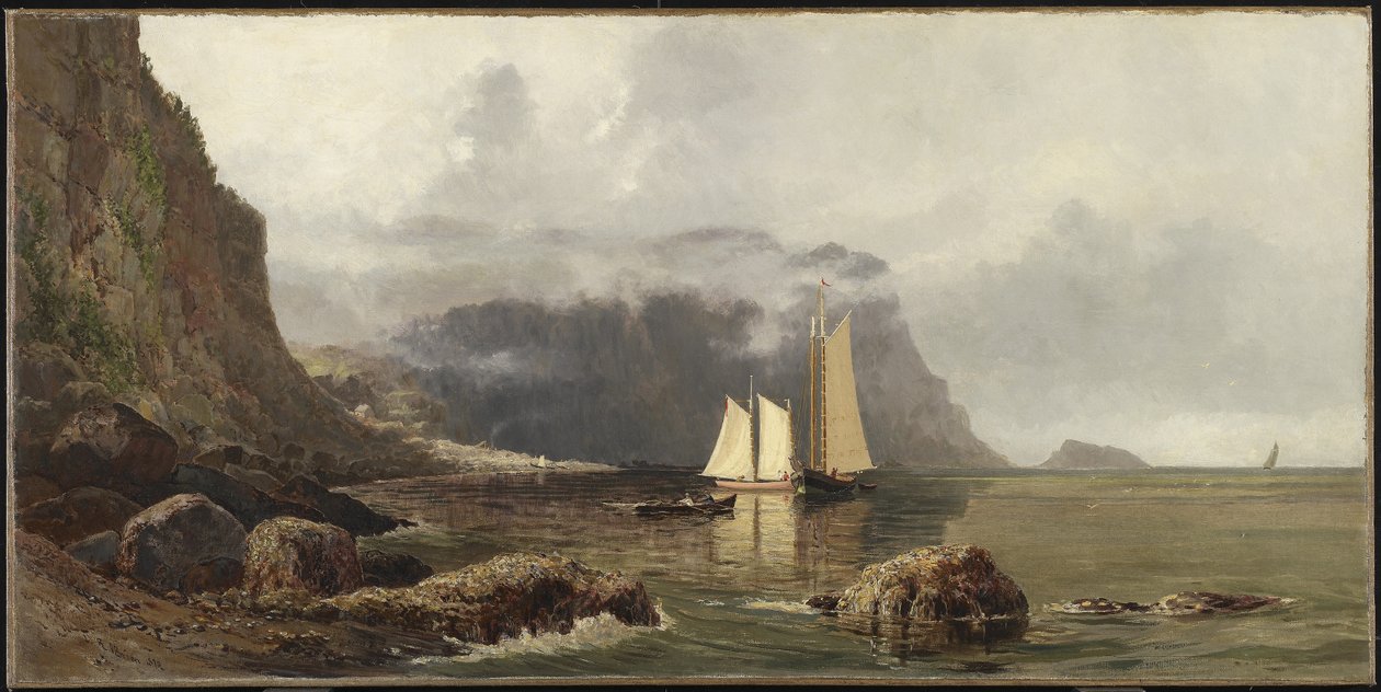 Northern Head of Grand Manan, 1879 av Lucius Richard OBrien