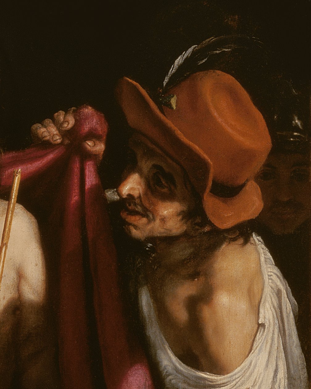 Detalj fra Ecce Homo av Ludovico Cardi Cigoli