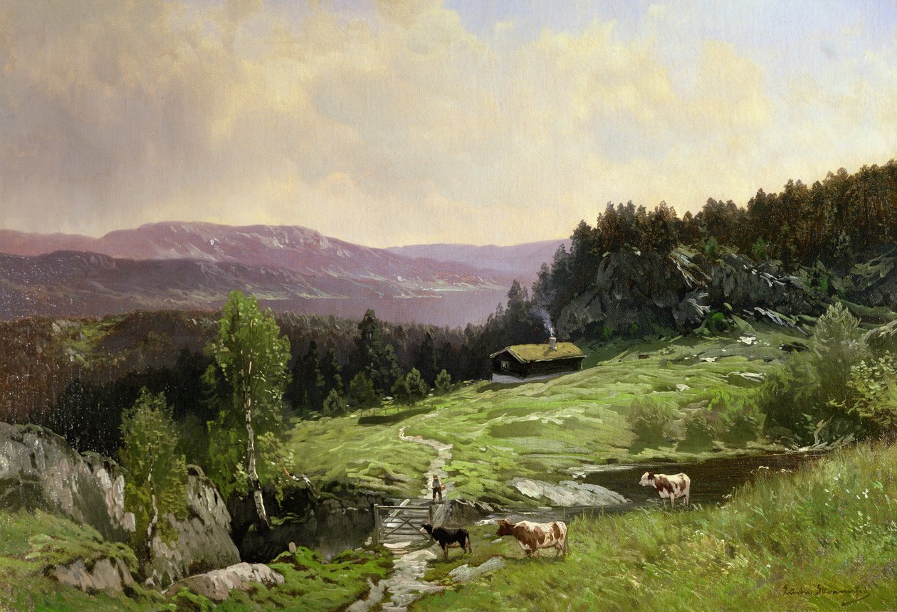 Telemark, Sør-Norge av Ludvig Skramstad