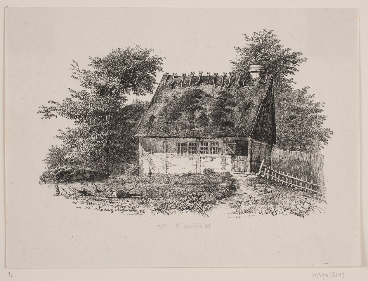 Et våningshus av Ludvig Messmann