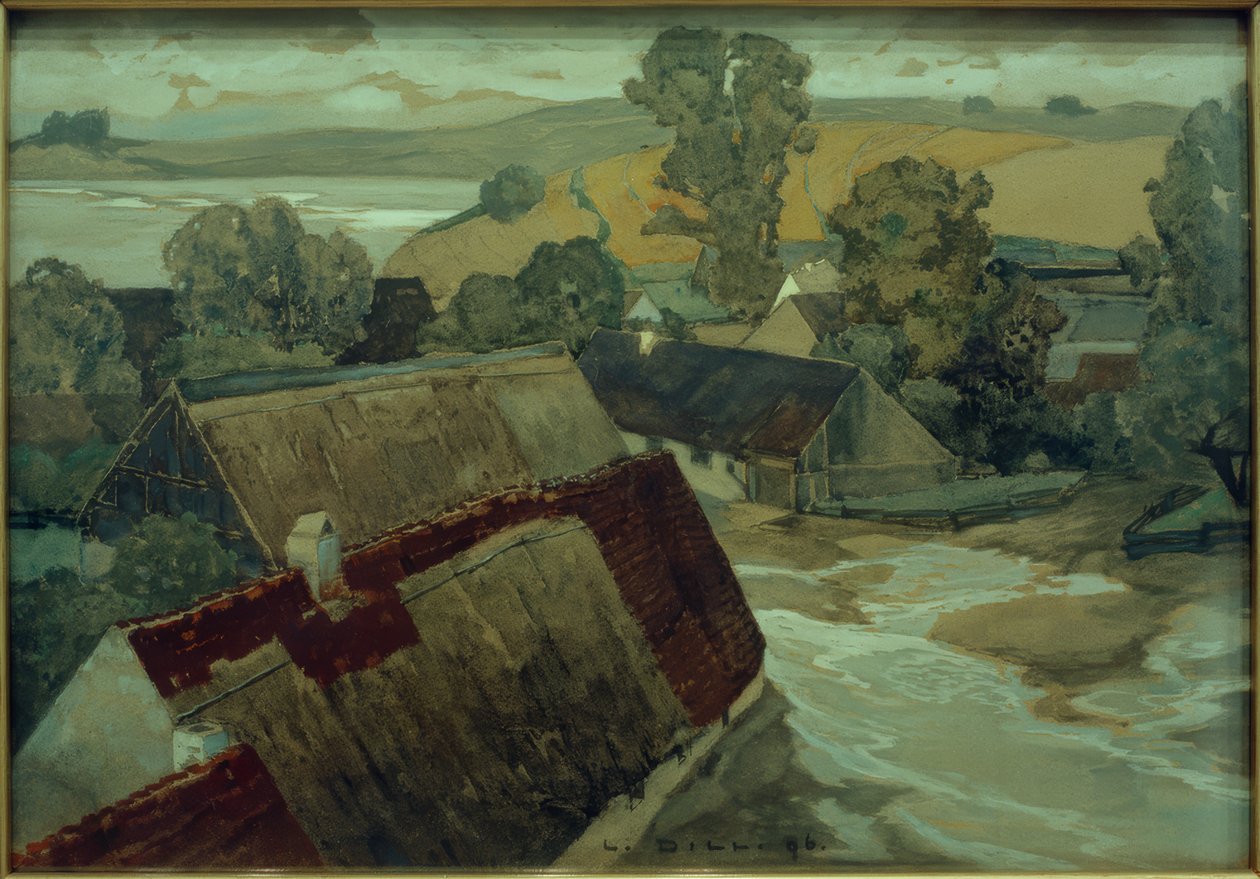 flom av Ludwig Dill