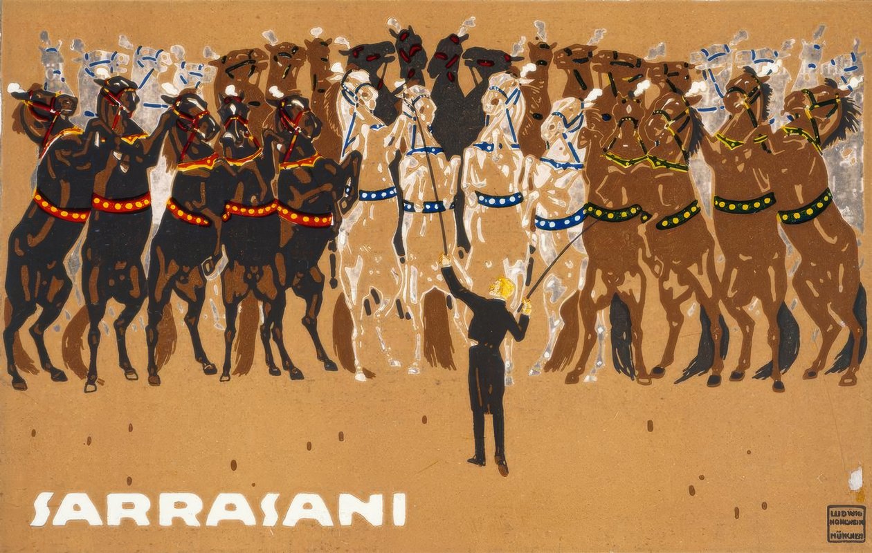 SARRASANI av Ludwig Hohlwein