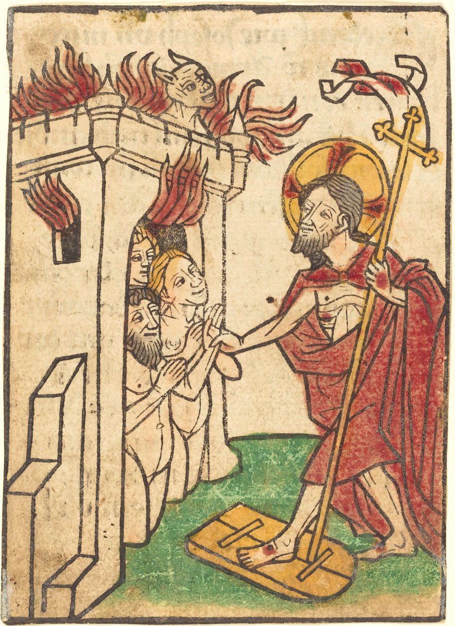 Kristus i Limbo. av Ludwig of Ulm
