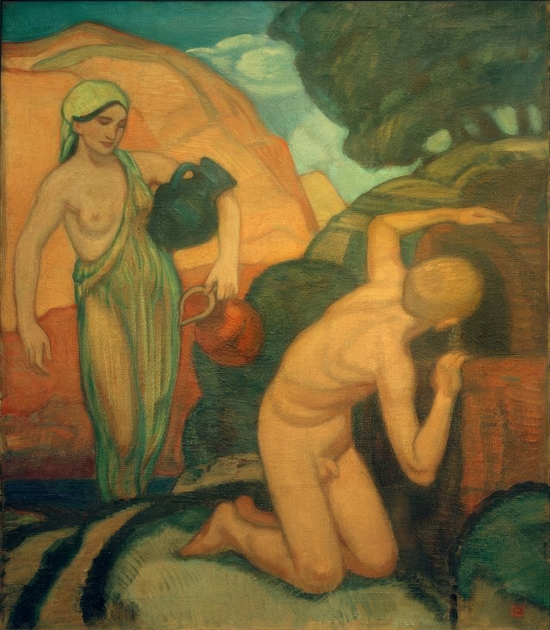 Kilden av Ludwig von Hofmann