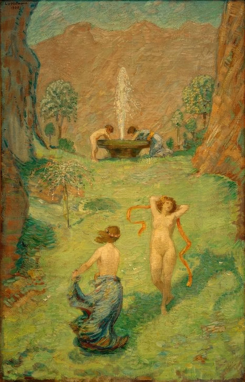 Vårdans av Ludwig von Hofmann