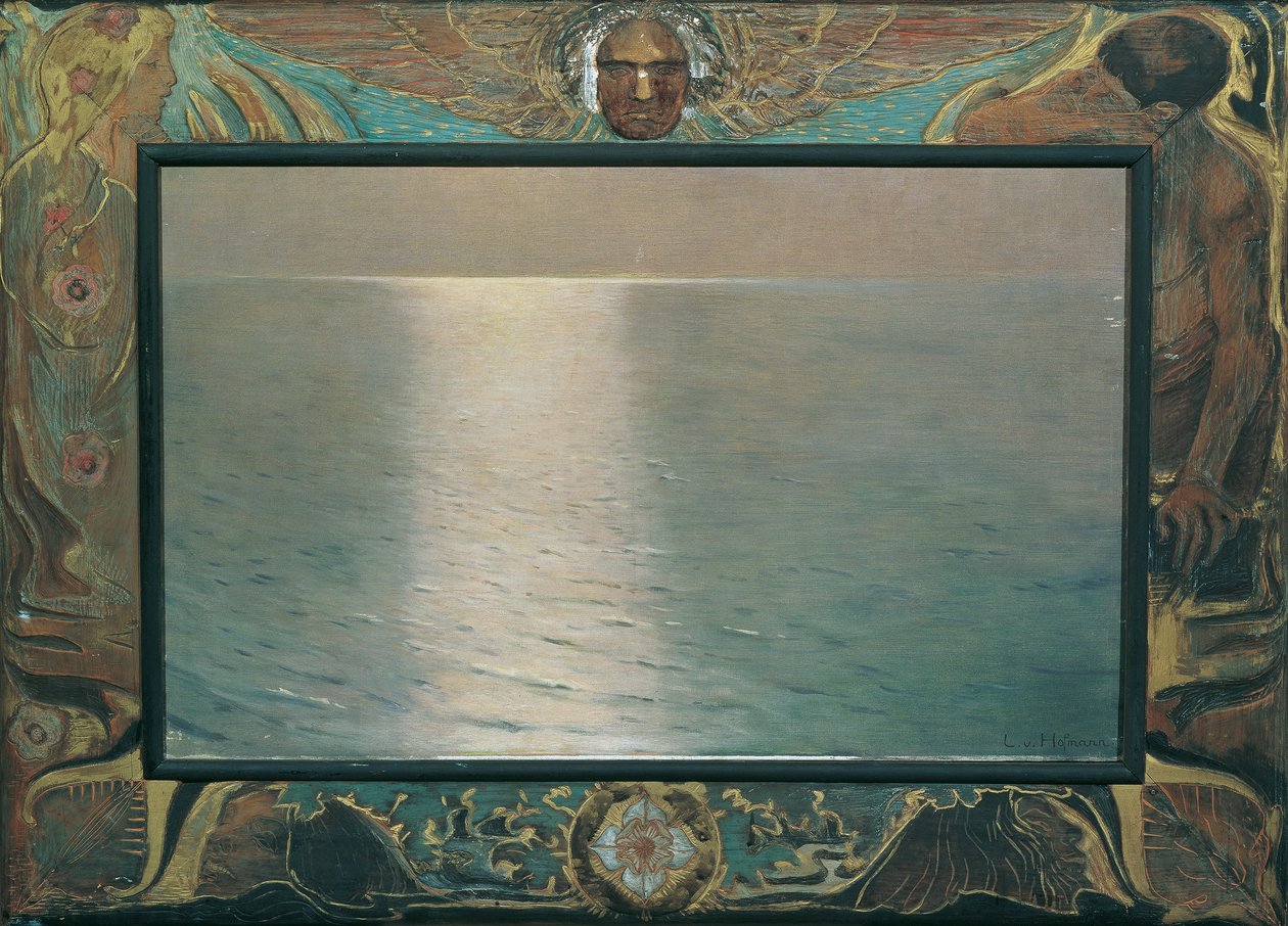 Largo (solnedgang) av Ludwig von Hofmann