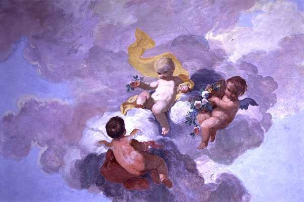 Putti, ca. 1790 (frisk) av Luigi Catani