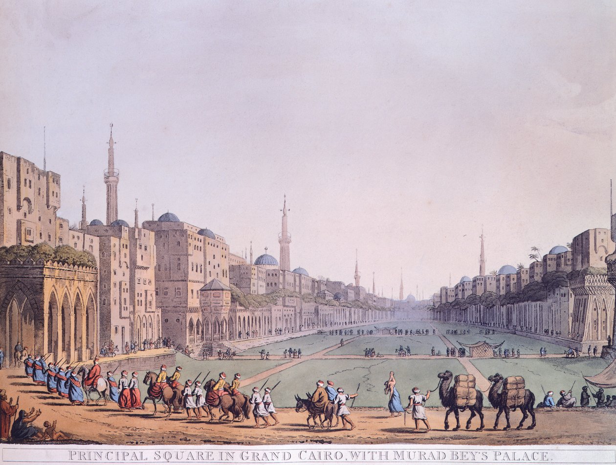 Cairo Main Square, av Luigi Mayer av Luigi Mayer