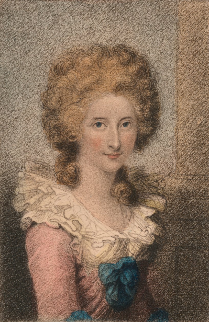 Den ærede fru Damer, 1794. av Luigi Schiavonetti