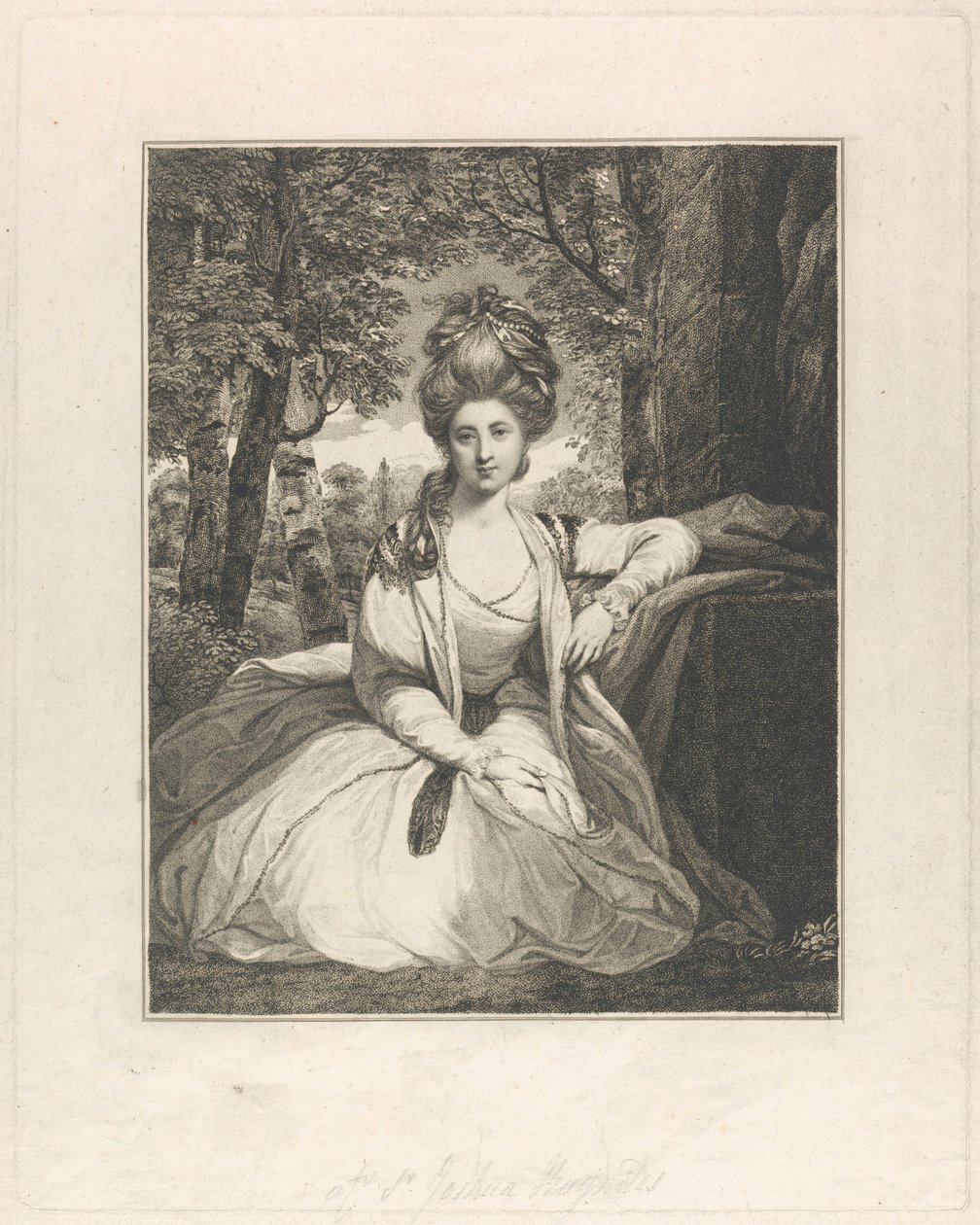 Viscountesse Bayham (etterpå Marchioness Camden) av Luigi Schiavonetti