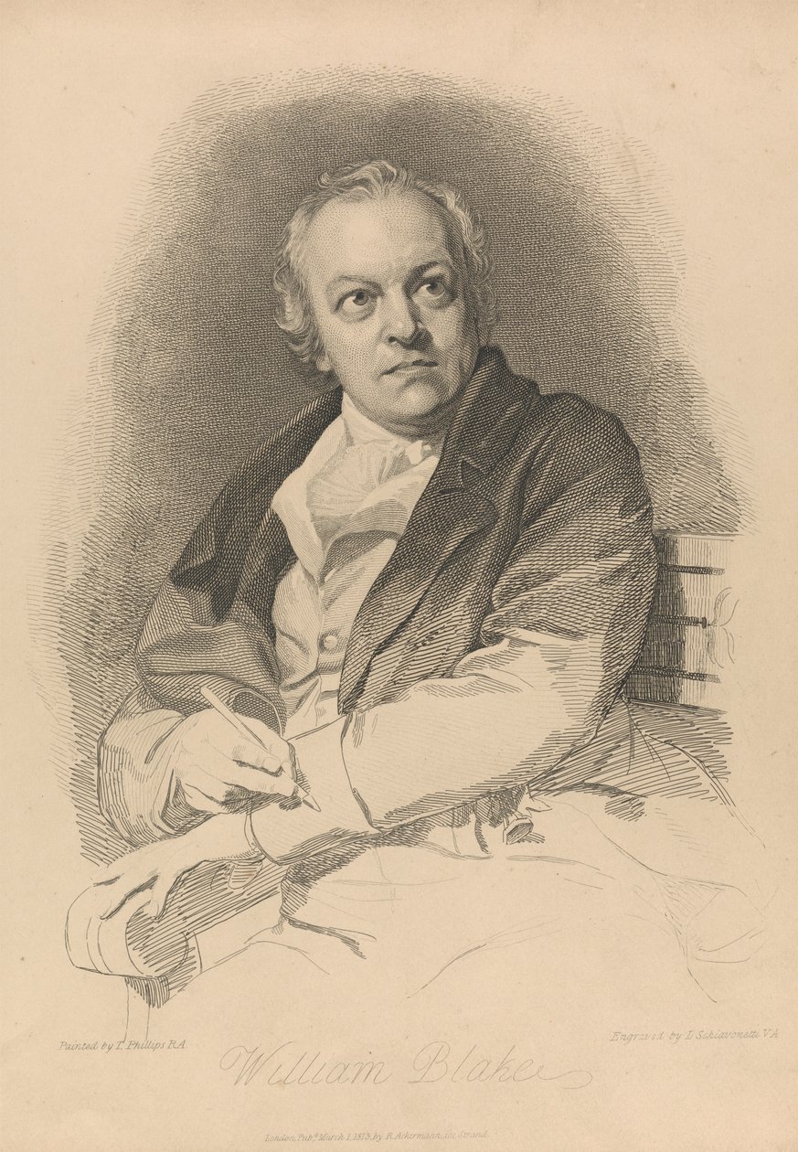 William Blake, Frontispice av Luigi Schiavonetti