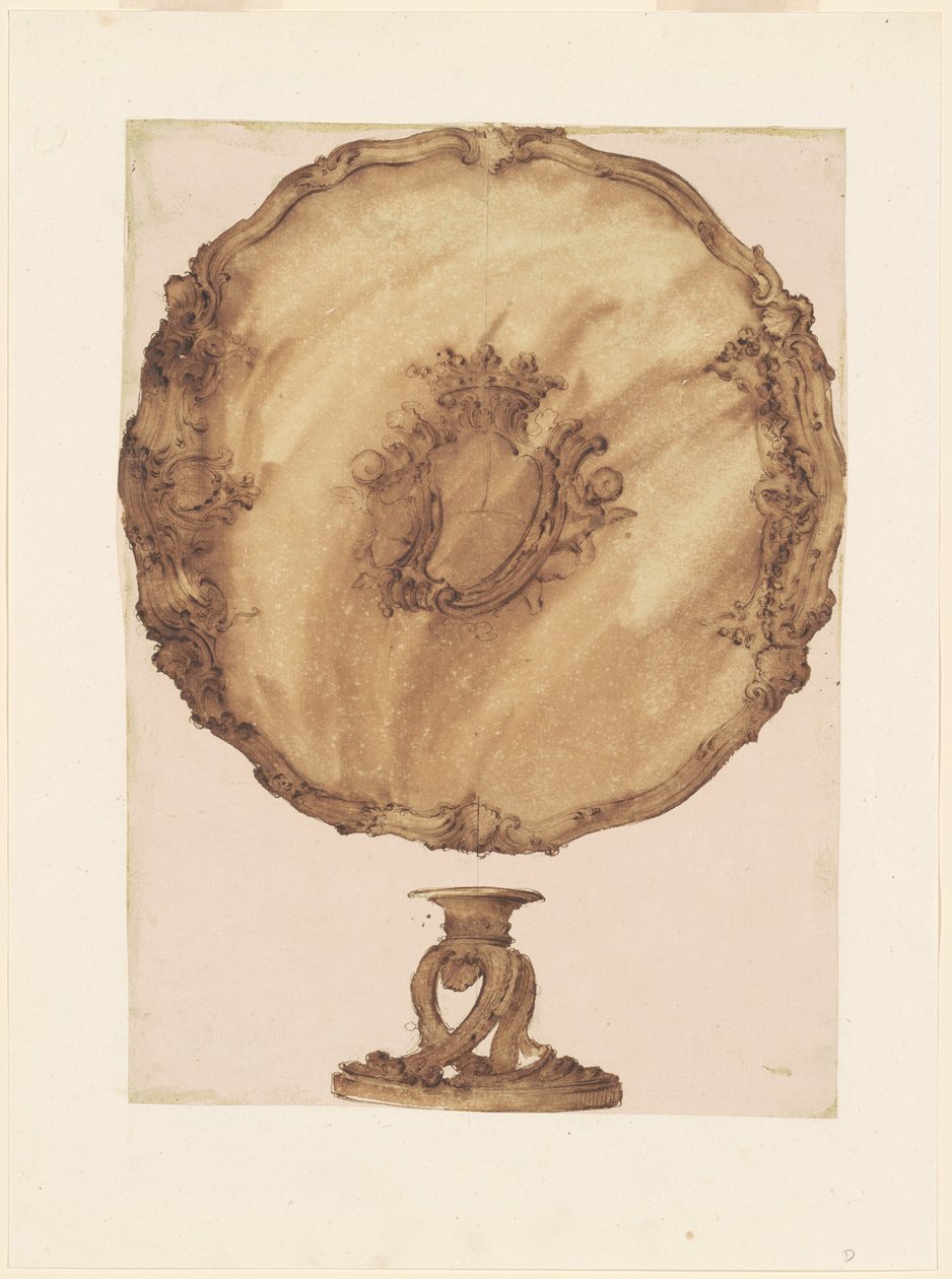 En salver med to baser av Luigi Valadier