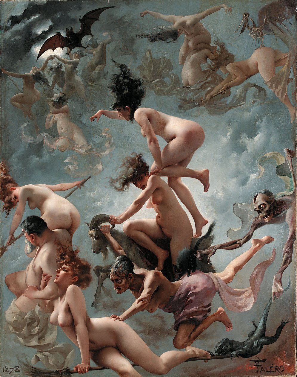 Visjonen om Faust av Luis Riccardo Falero
