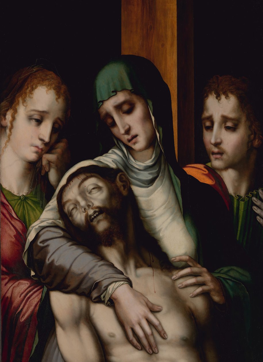 Klagesangen, ca. 1560. av Luis de Morales