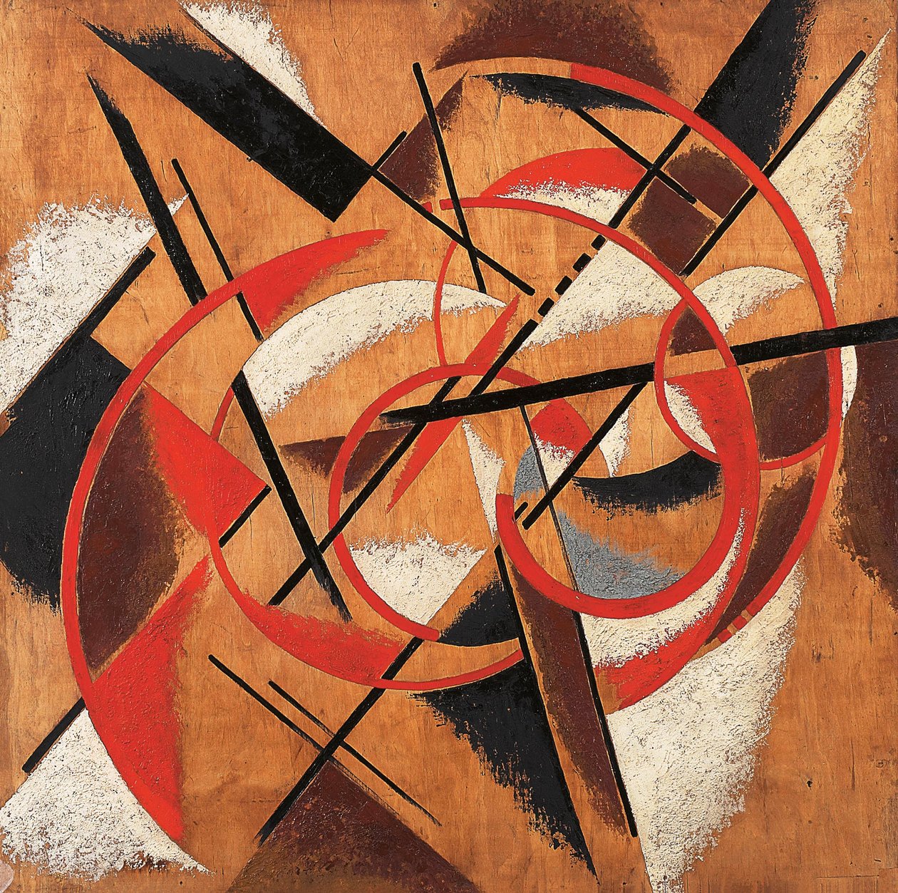 Romstyrkekonstruksjon, 1920-1921 av Lyubov Sergeevna Popova