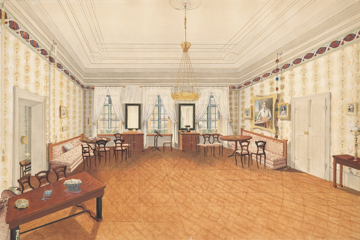 Et rom i Governors Residence, Hermannstadt av M. Sekim