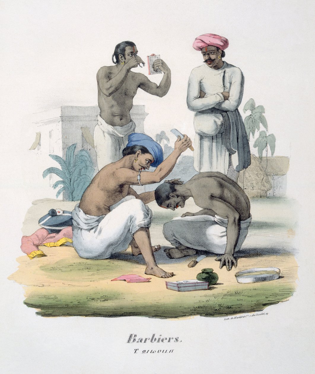 Barberere, 1827-35 av M.E. Burnouf