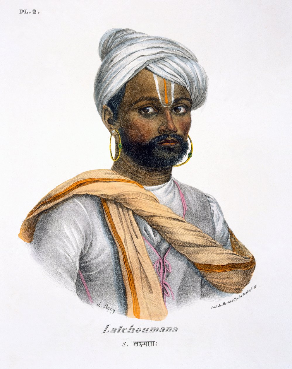 Latchoumana, 1827-35 av M.E. Burnouf