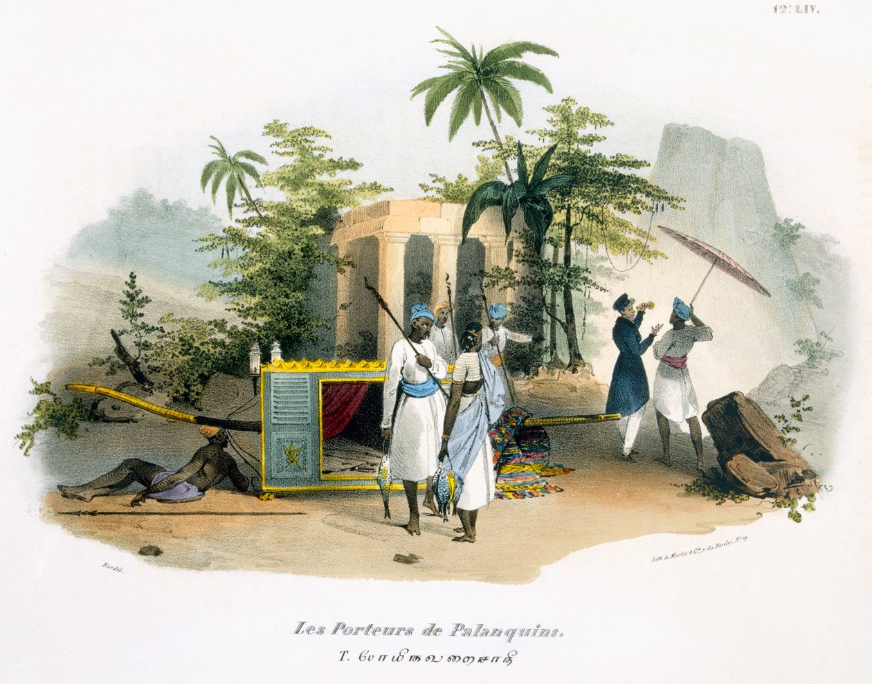 Søppelbærere, 1827-35 av M.E. Burnouf
