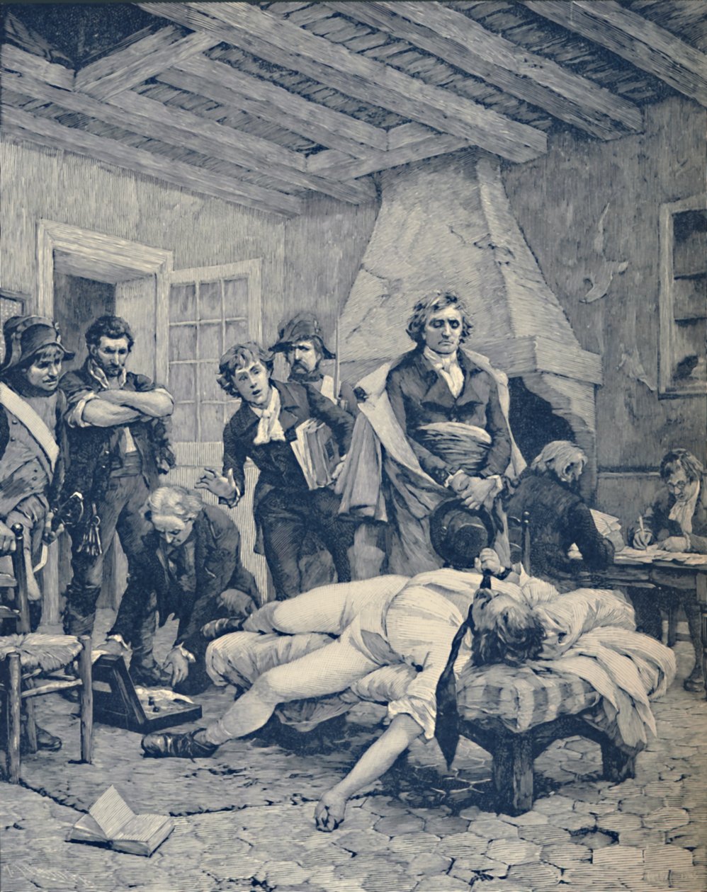 Pichegrus død, 1804, 1896 av M. Haider