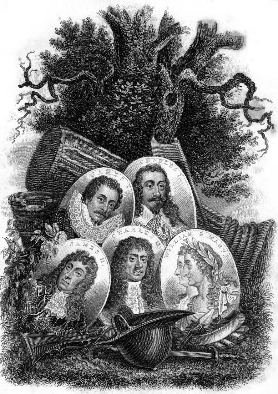 Konger av England. av M Page