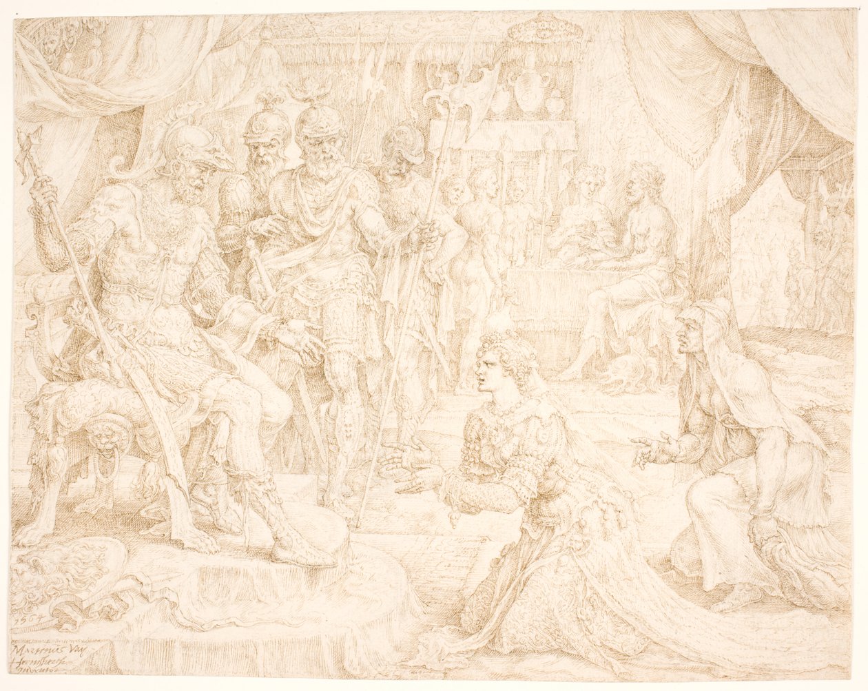Judith før Holofernes av Maarten van Heemskerck