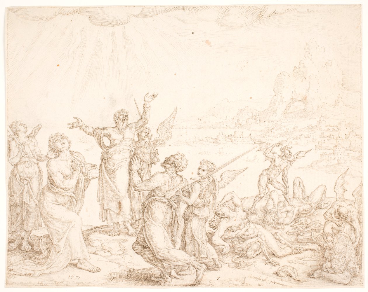 Men befri oss (menn fredag) av Maarten van Heemskerck
