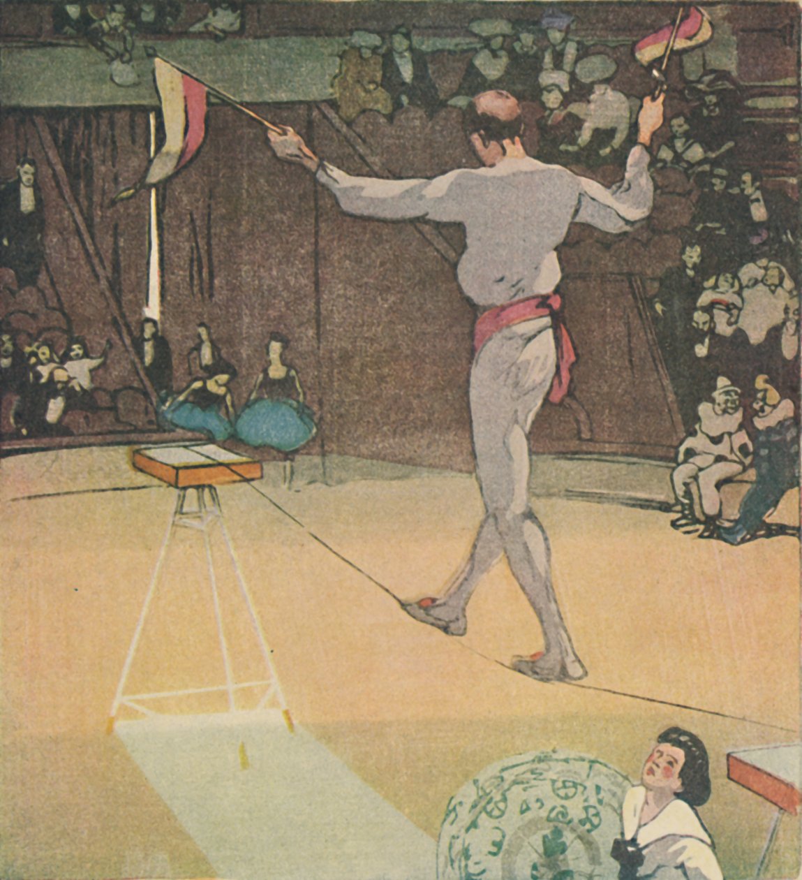 The Tight-Rope Dancer, 1919 av Mabel Alington Royds