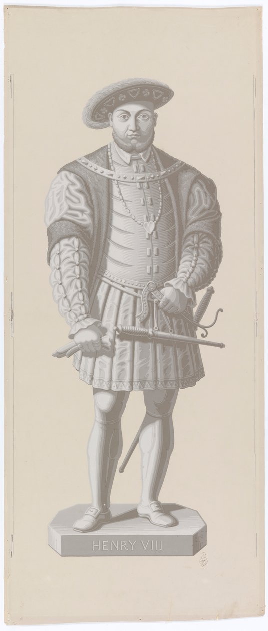 Pynt-figur, Henry VIII av Made by Jules Desfossé