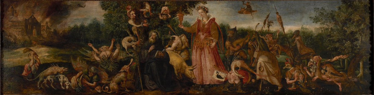 The Temptation of Saint Anthony, 1585-1590. av Maerten Vos de