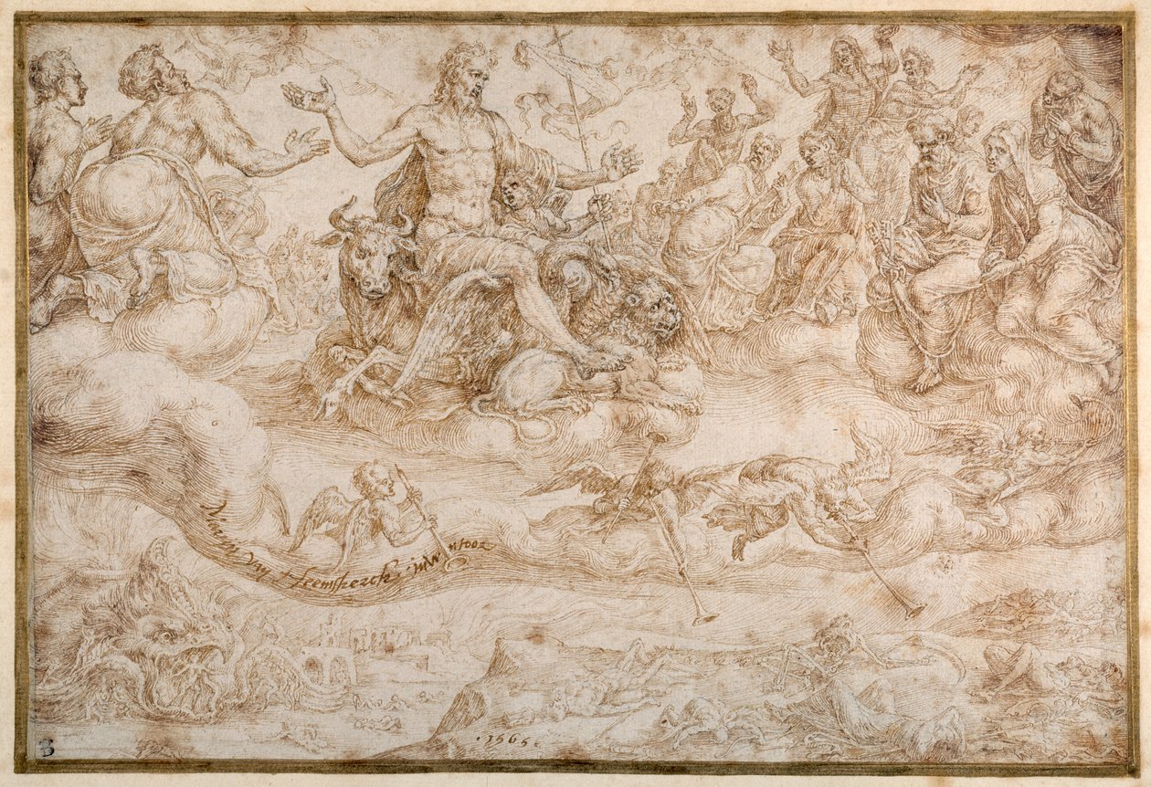 Kristi triumf av Maerten van Heemskerck