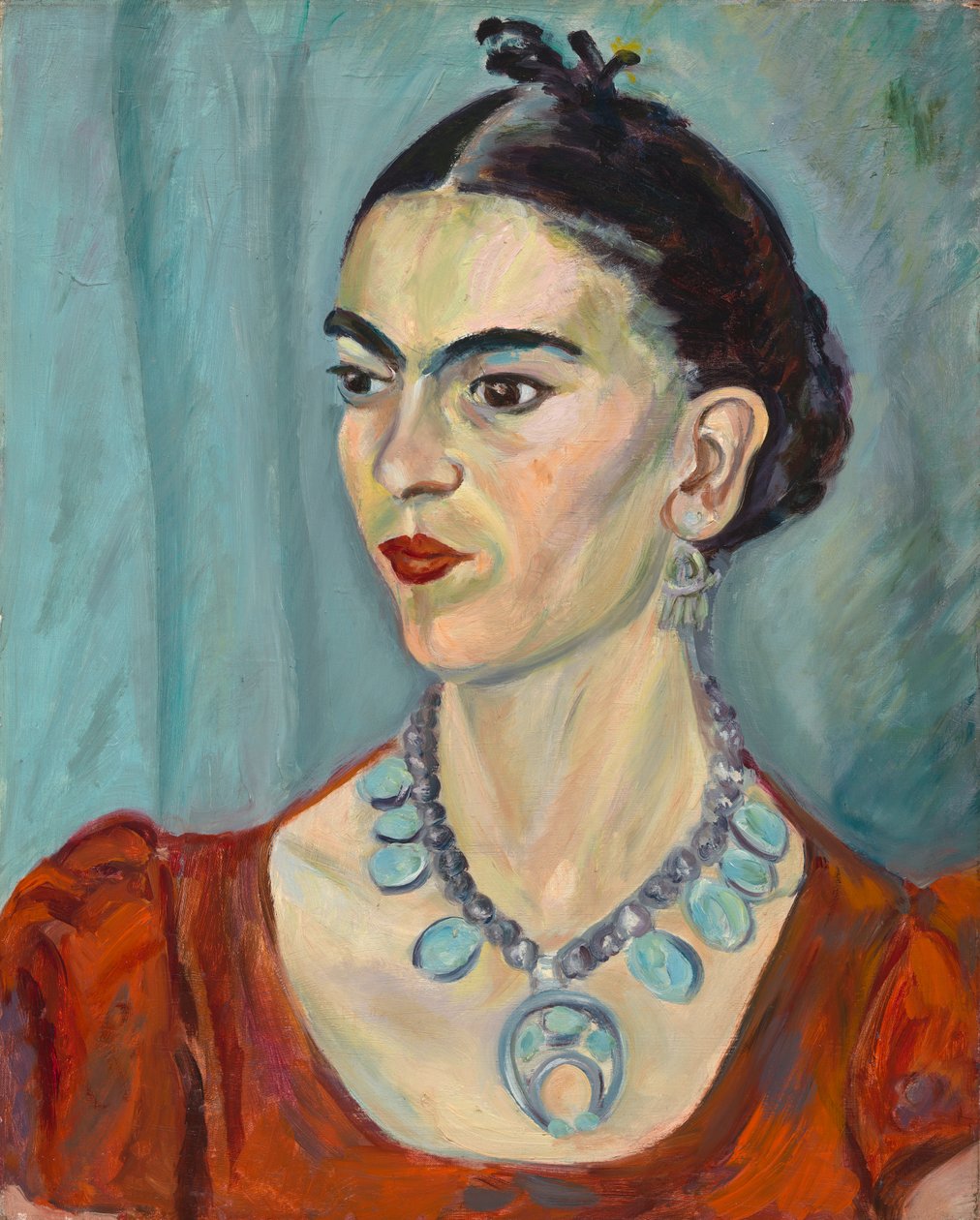 Frida Kahlo, 1933. av Magda Pach