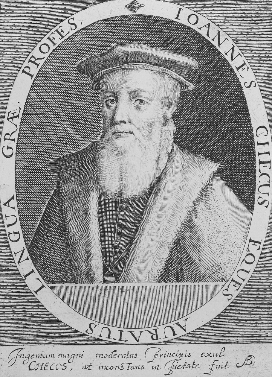 John Cheke, 1620 av Magdalena de Passe