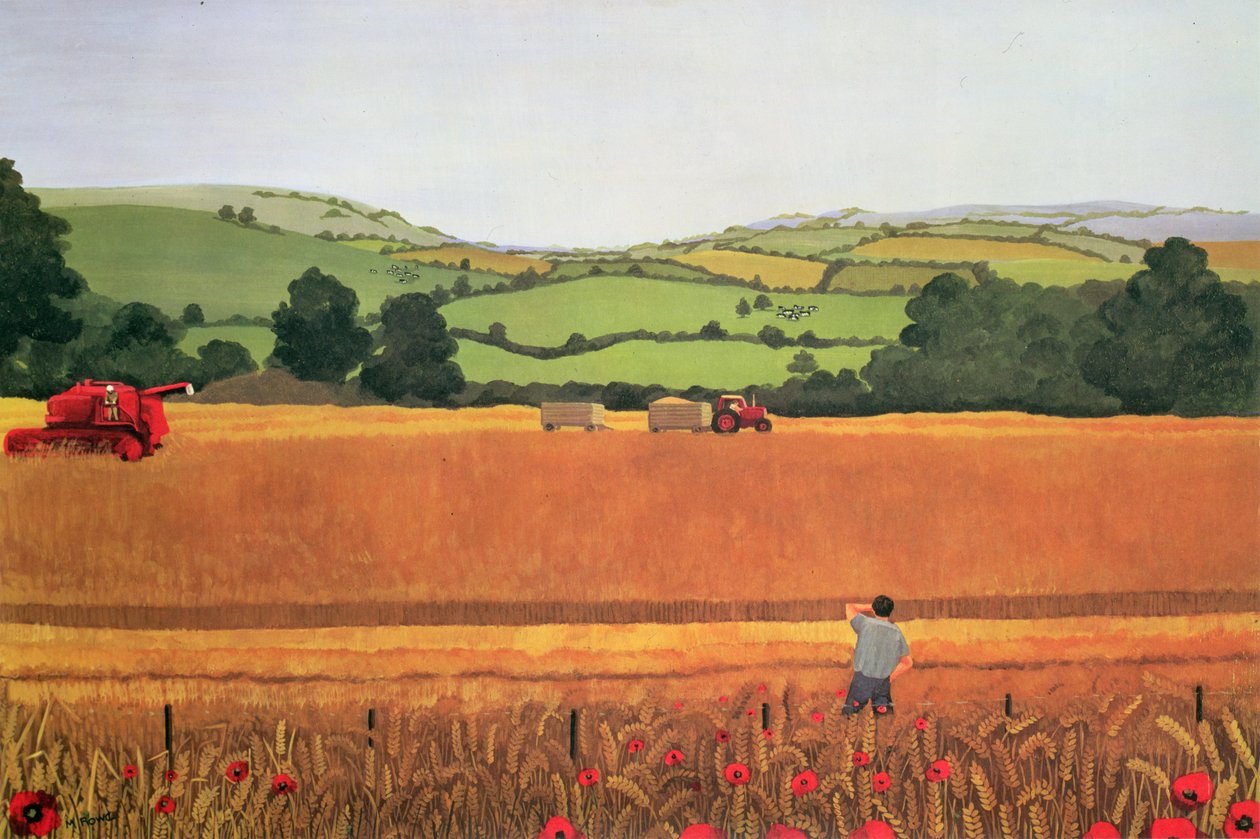 Høsting i Cotswolds av Maggie Rowe