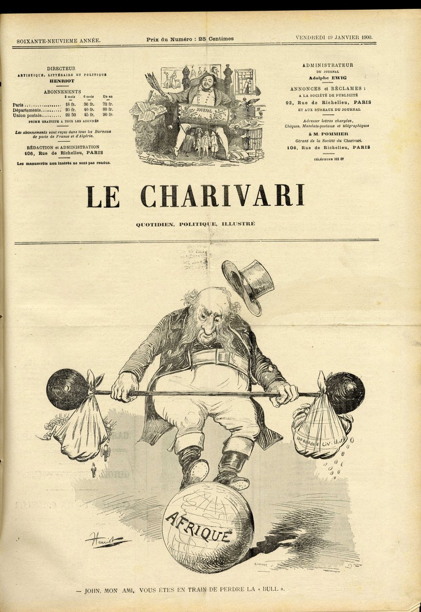 Cover av "" The Charivari"" av Henri Maigrot