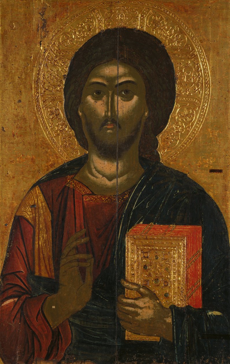 Christ Pantocrator av Mainland Greek workshop