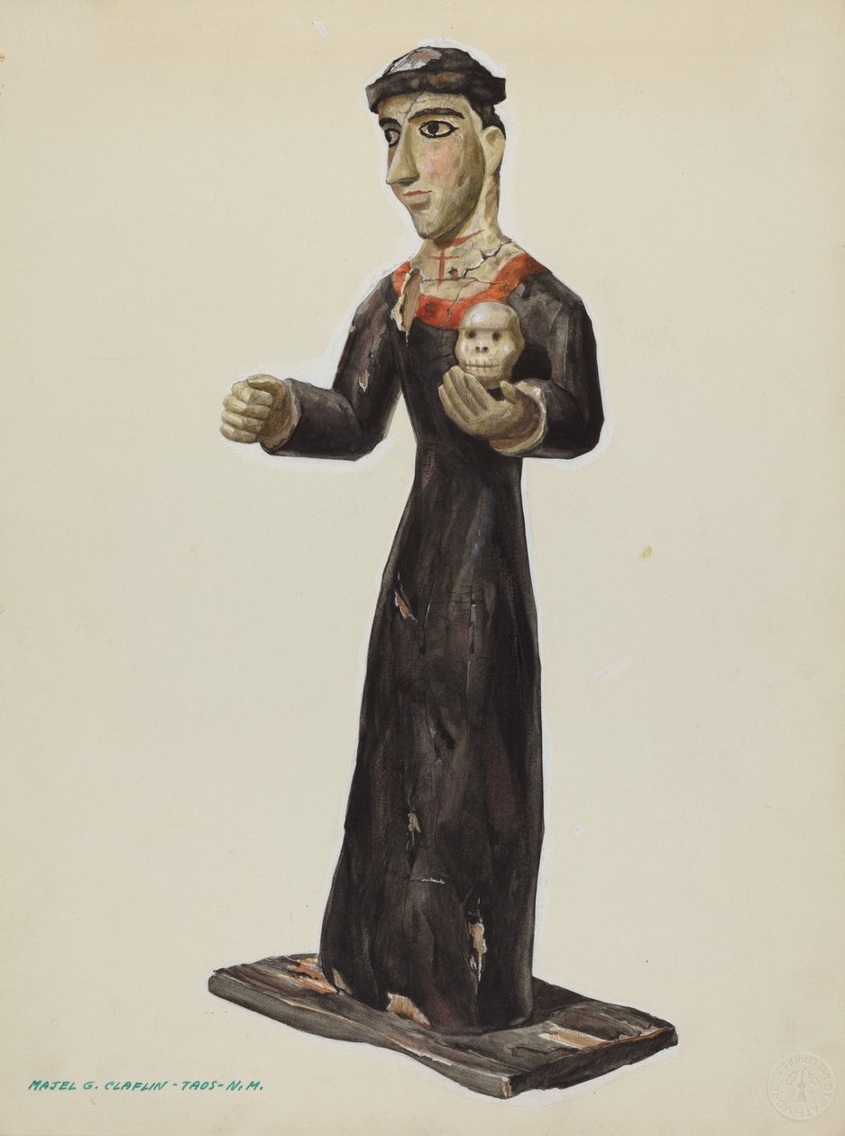 Bulto - Santa Rita, ca. 1938. av Majel G. Claflin