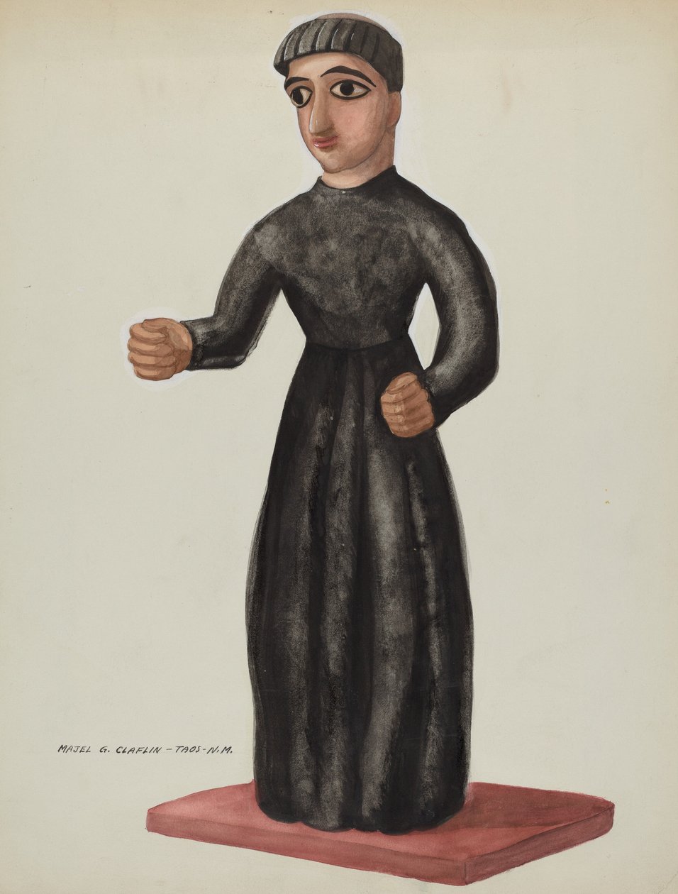 Friar - Sannsynligvis en Santo, 19351942. av Majel G. Claflin