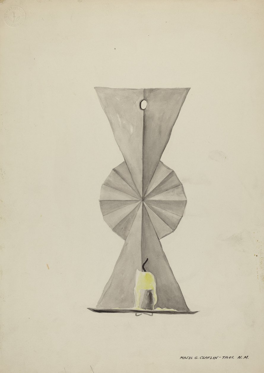 Tin Sconce, 19351942. av Majel G. Claflin