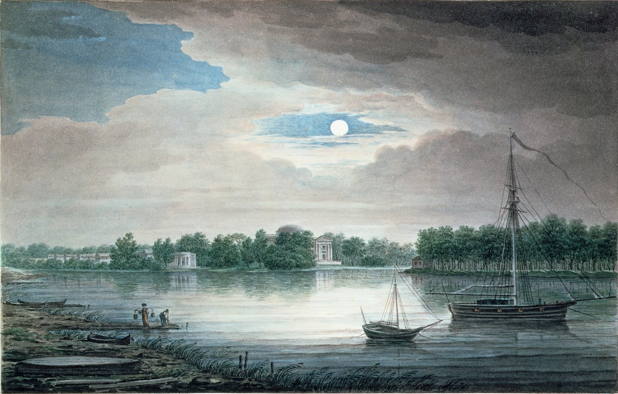 Yelagin Island, St. Petersburg, om natten av Maksim Nikiforovich Vorobiev